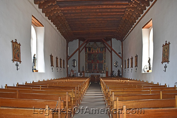 Ranchos de Taos, NM - San Francisco De Asis Church Interior