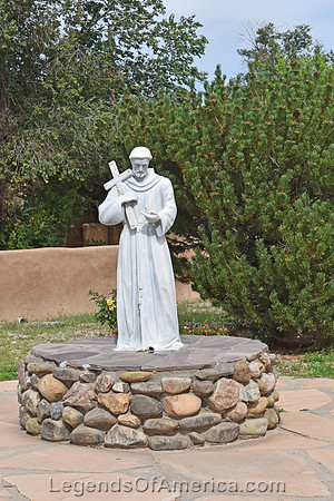 Ranchos de Taos, NM - San Francisco De Asis Church Statue - 2