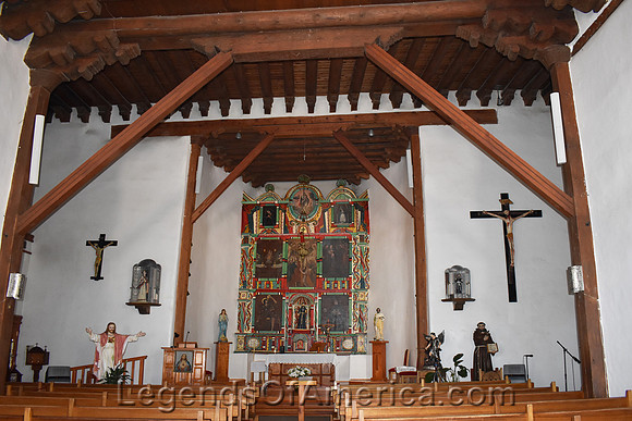 Ranchos de Taos, NM - San Francisco De Asis Church Interior - 2