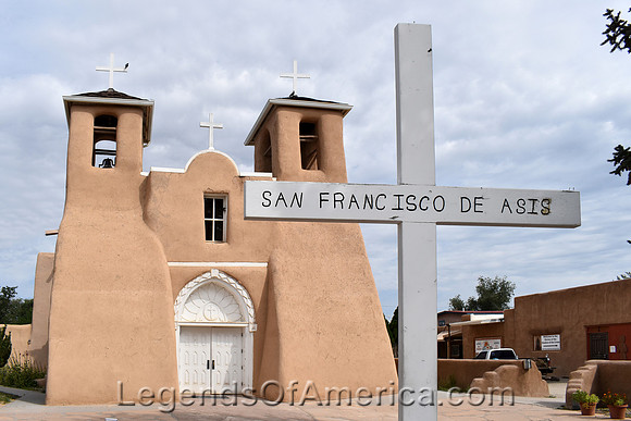 Rancho de Taos, NM - San Francisco De Asis Church - 3