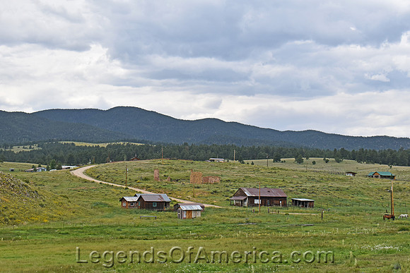 Elizabethtown, NM - View From Cemetery, 2021