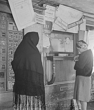 Questa, NM - Post Office, 1943