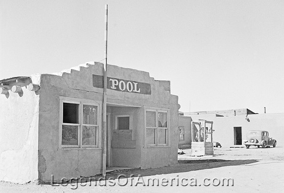 Questa, NM - Pool Room, 1943