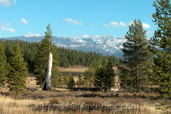 Truckee, CA - Donner Campsite on the California Trail