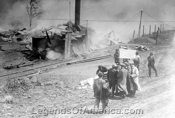 Forbes, CO - After Burning, 1914