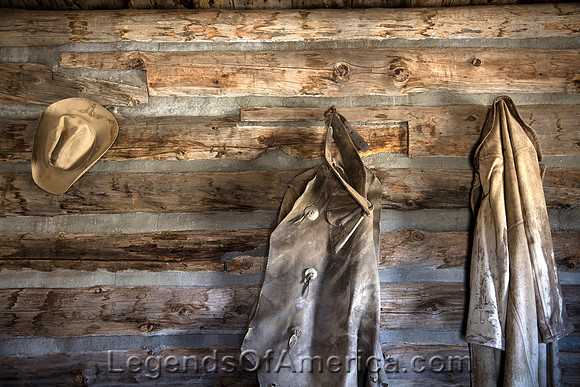 Cody, WY - Old Trail Town Hole-in-the- Wall Cabin