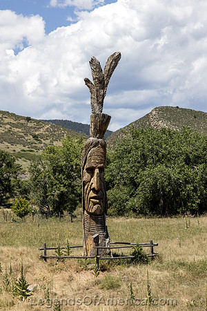Larimer County, CO - Indian Carving