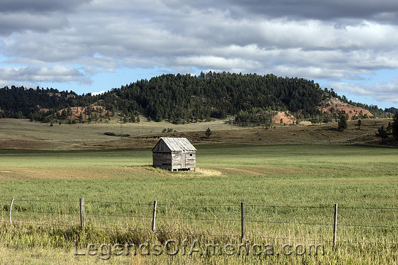 Crook County, WY - Isolated Cabin