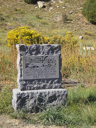 Hastings, CO - Mine Explosion Memorial