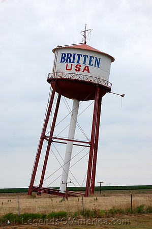 Britten, TX - Water Tower, 2018.