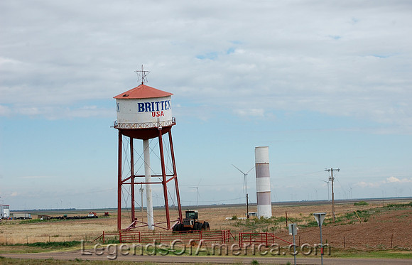 Britten, TX - Watertower