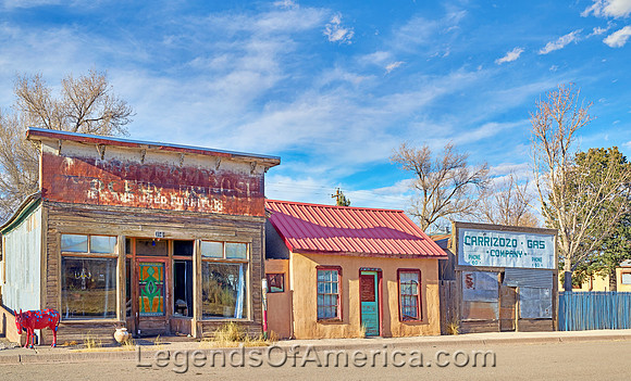 Carrizozo, NM - Main Road