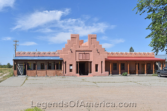 Costilla, NM - Plaza Building