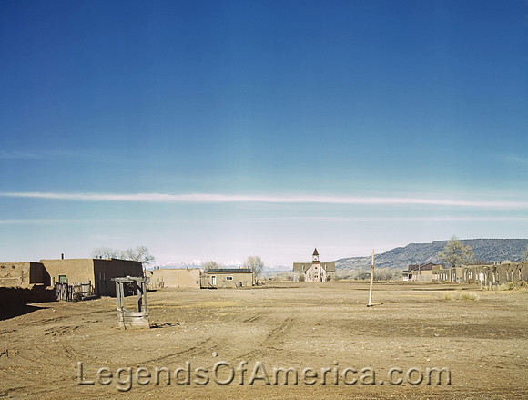 Costilla, NM - Plaza