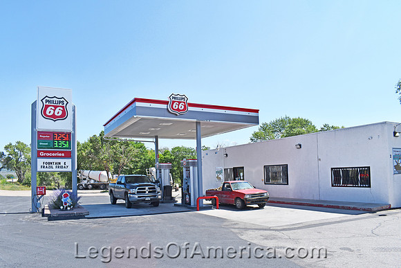 Costilla, NM - Gas Station