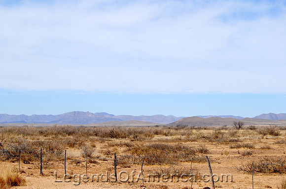 Pecos Trail, TX - Sanderson & Marathon, TX
