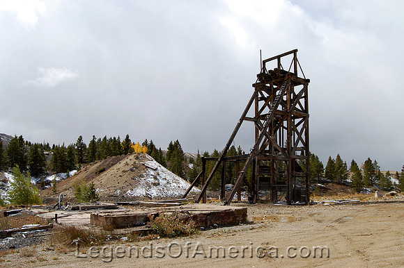 Leadville, CO - Silver King Road Headframe