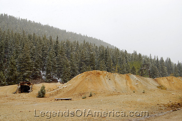 Leadville, CO - Silver King Road Mine & Tailings