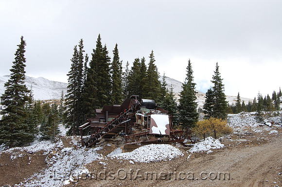 Leadville, CO - Silver King Road Mining Equipment