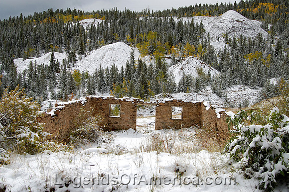 Nevadaville, CO - Ruins