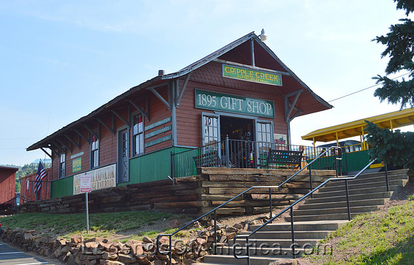 Cripple Creek, CO - Cripple Creek & Victor RailroadDepot