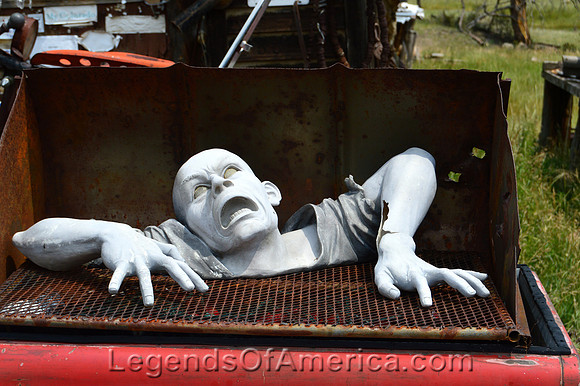 Guffey, CO - Scary Man