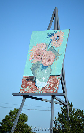Goodland, KS - Van Gogh Sunflowers - 3