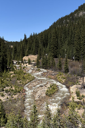 Million Dollar Highway, CO -  Creek Between Silverton and Ouray