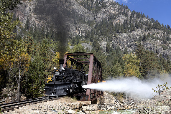 Durango & Silverton Narrow Gauge Railroad Trestle