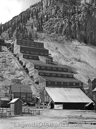Eureka, CO - Sunnyside Mill,  1940
