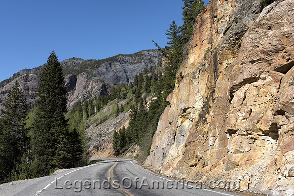 Million Dollar Highway, CO - Between Silverton & Ouray