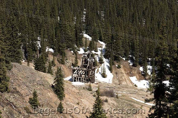 Million Dollar Highway, CO - Mining Remains