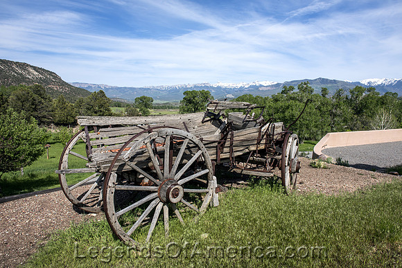 Ouray County, CO - Old Wagon