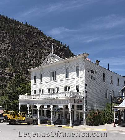 Ouray, CO - Western Hotel
