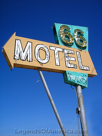 Needles, CA - 66 Motel Sign