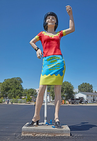 Blackfoot, ID - Lady Statue