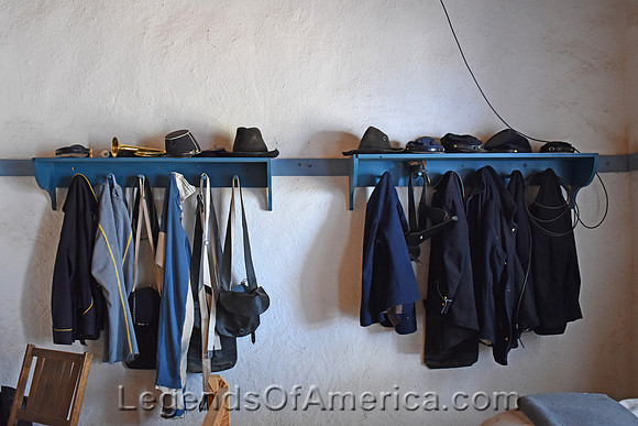 Fort Garland, CO - Cavalry Barracks Interior - 3