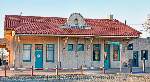 Soccorro, NM - Santa Fe Railroad STation