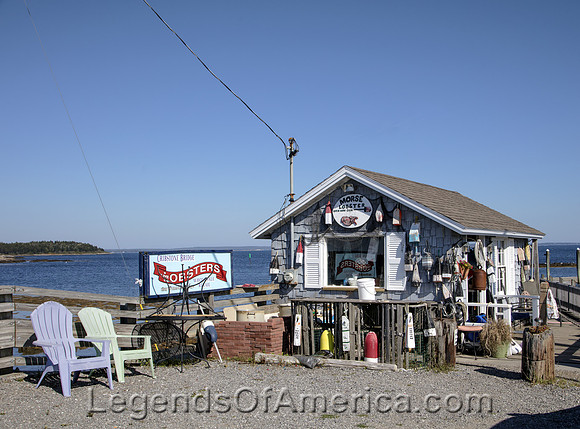 Bailey Island, ME - Harbor Building