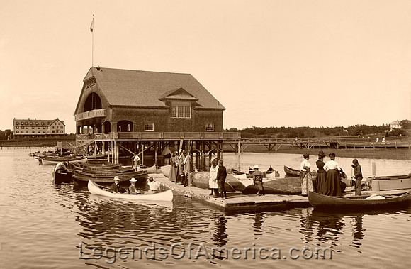 Kennebunkport, ME - Clubhouse, 1895