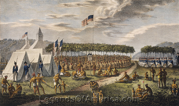 Prairie du Chien, WI - Great Treaty, 1825