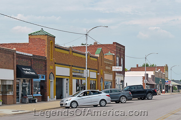 Kiowa, KS - Main Street Buildings