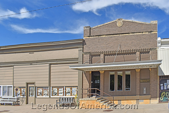 Burr Oak, KS - Business Building