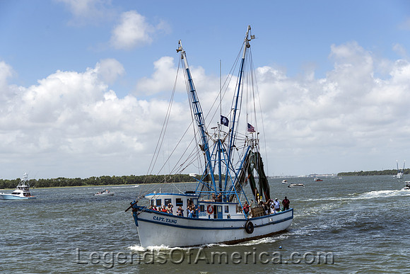 Charleston, SC - Shrimpboat
