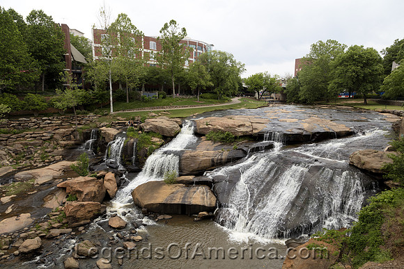 Downtown GreenvilleSCWAterfallHighsmith2017