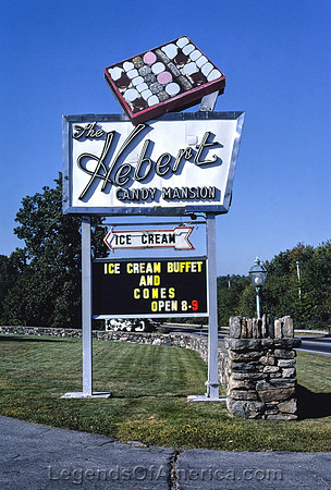 Shrewsbury, MA - Herbert Candy Sign