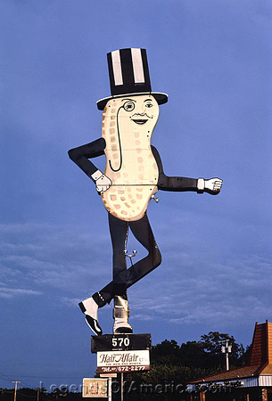 Swansea, MA - Mr. Peanut Sign, 1984
