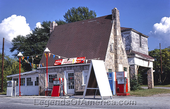 Liberty, SC - Stone Gas Station, 1979