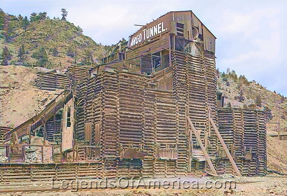 Idaho Springs, CO - Argo Gold Mill, 1941
