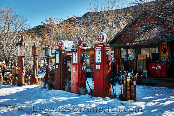 Dixon, NM - Classical Gas Museum Pumps